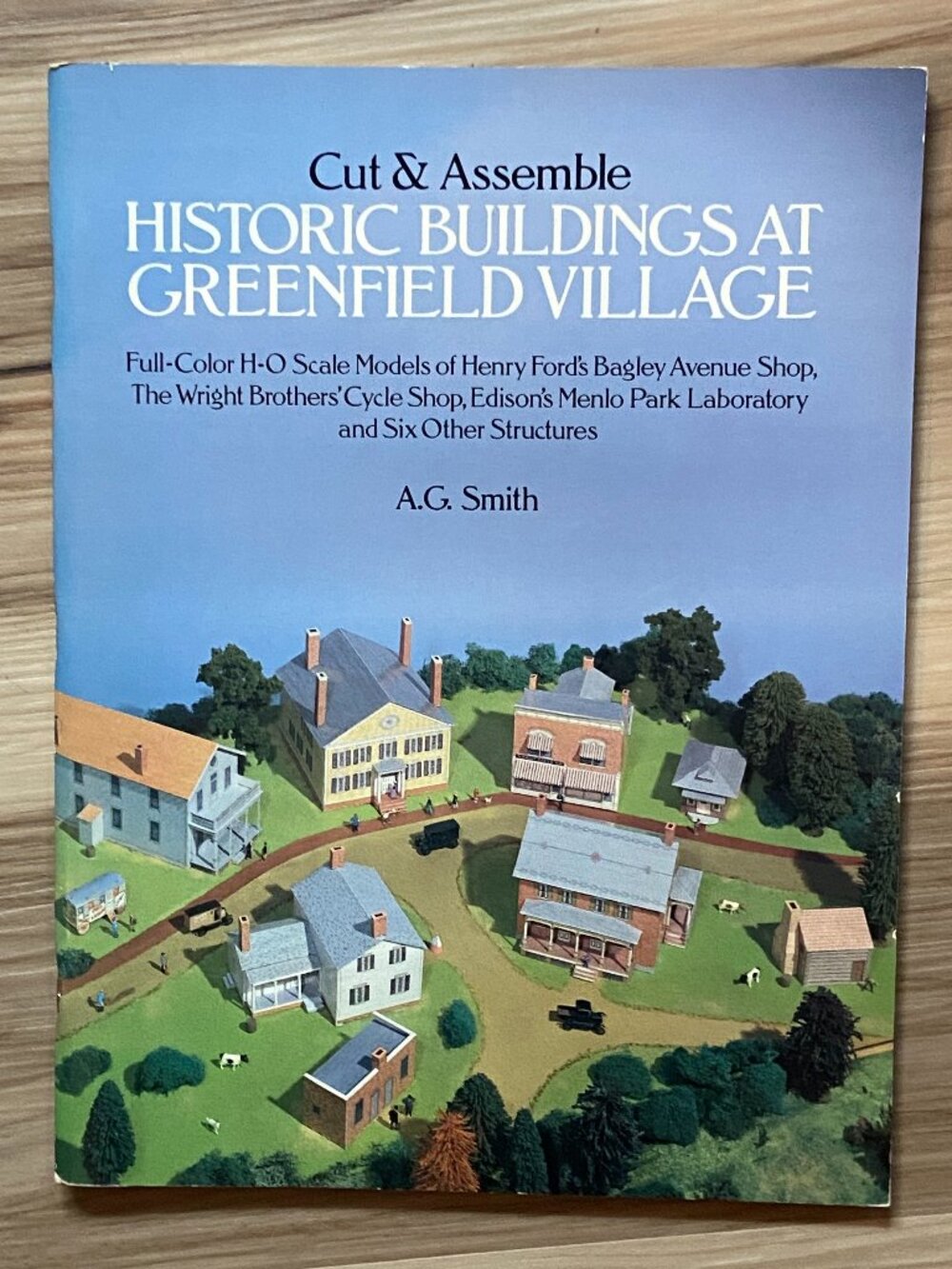 Cut Assemble Historic Buildings Greenfield Village HO Scale AG Smith Dover